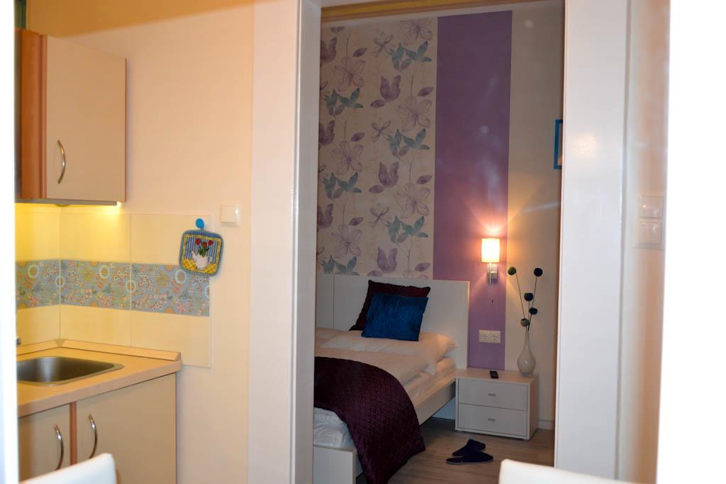 Magnolia Terazze Street Parking Apartment Boedapest Buitenkant foto